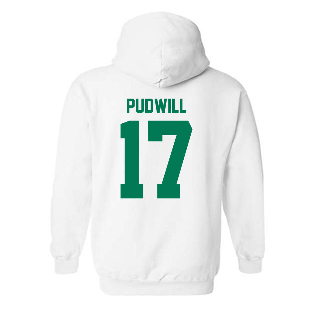Northeastern State - NCAA Football : Nolan Pudwill - Sports Shersey Hooded Sweatshirt-1