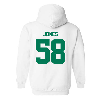 Northeastern State - NCAA Football : Deven Jones - Sports Shersey Hooded Sweatshirt-1