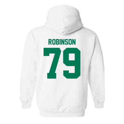 Northeastern State - NCAA Football : Wyatt Robinson - Sports Shersey Hooded Sweatshirt-1