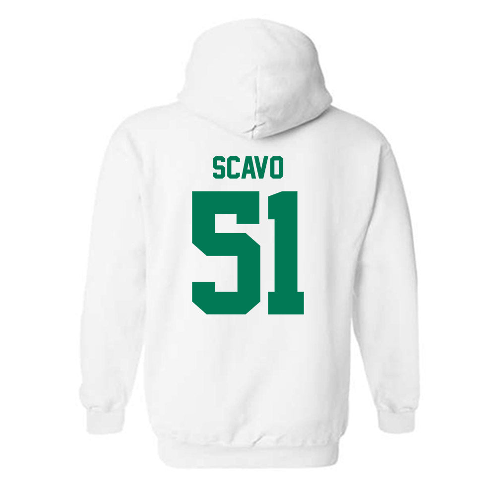 Northeastern State - NCAA Football : Anthony Scavo - Sports Shersey Hooded Sweatshirt-1