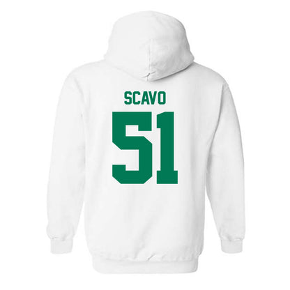 Northeastern State - NCAA Football : Anthony Scavo - Sports Shersey Hooded Sweatshirt-1