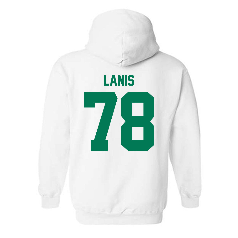 Northeastern State - NCAA Football : Chris Lanis - Sports Shersey Hooded Sweatshirt-1
