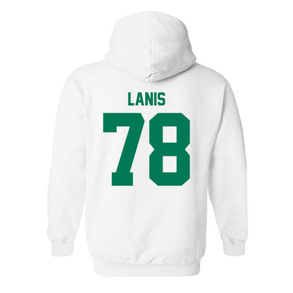 Northeastern State - NCAA Football : Chris Lanis - Sports Shersey Hooded Sweatshirt-1