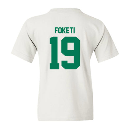 Northeastern State - NCAA Football : Mo Foketi Foketi - Sports Shersey Youth T-Shirt-1