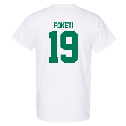 Northeastern State - NCAA Football : Mosese Foketi - Sports Shersey T-Shirt-1