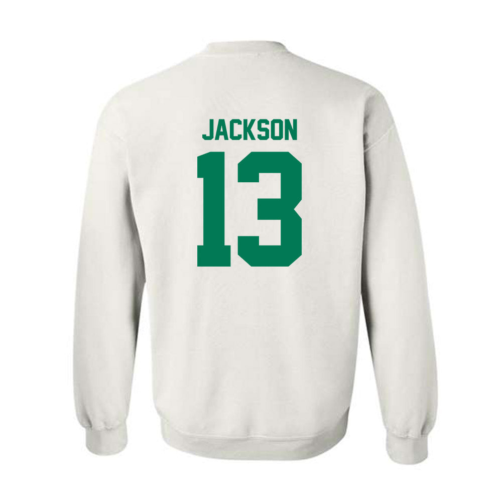 Northeastern State - NCAA Football : Camrin Jackson - Sports Shersey Crewneck Sweatshirt-1