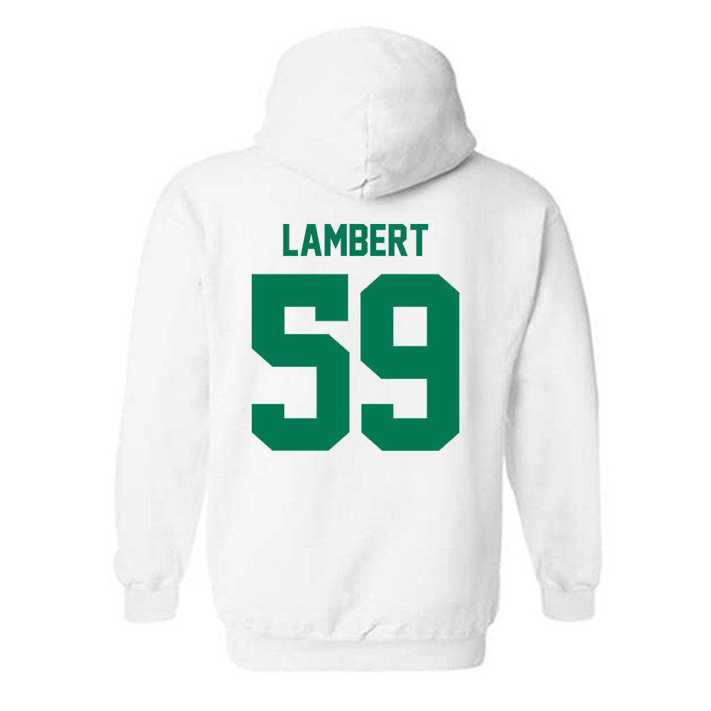 Northeastern State - NCAA Football : Josh Lambert - Sports Shersey Hooded Sweatshirt-1