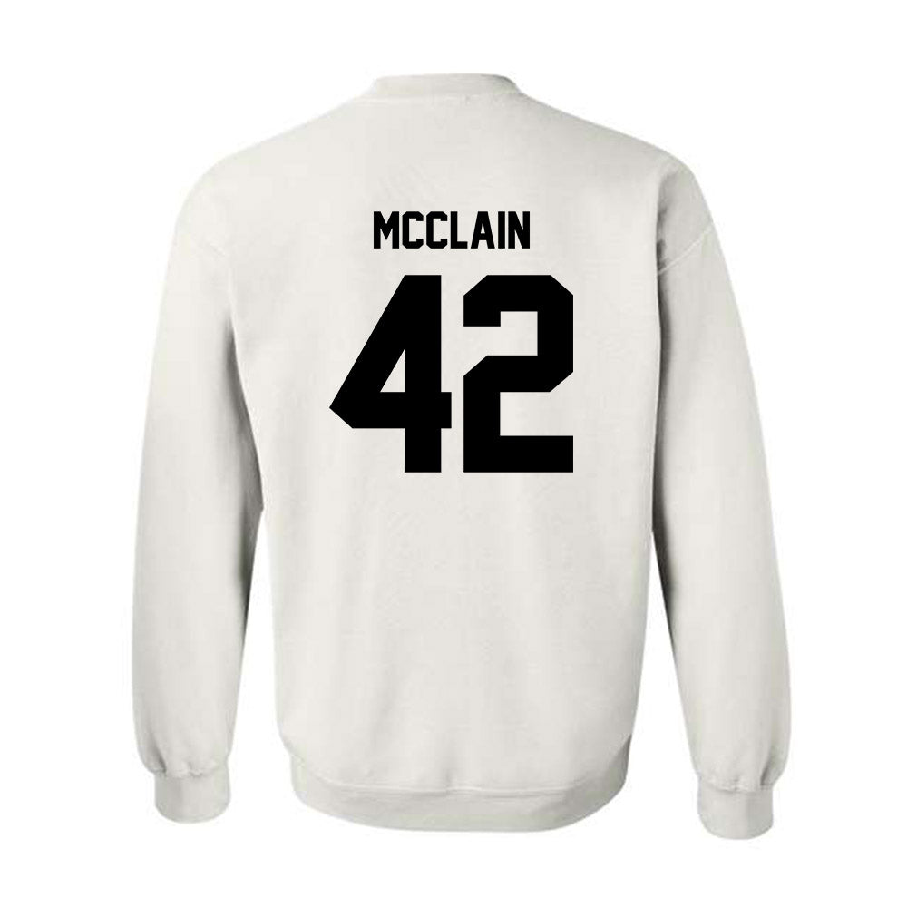 Southern Miss - NCAA Football : Cannon McClain - Classic Shersey Crewneck Sweatshirt-1