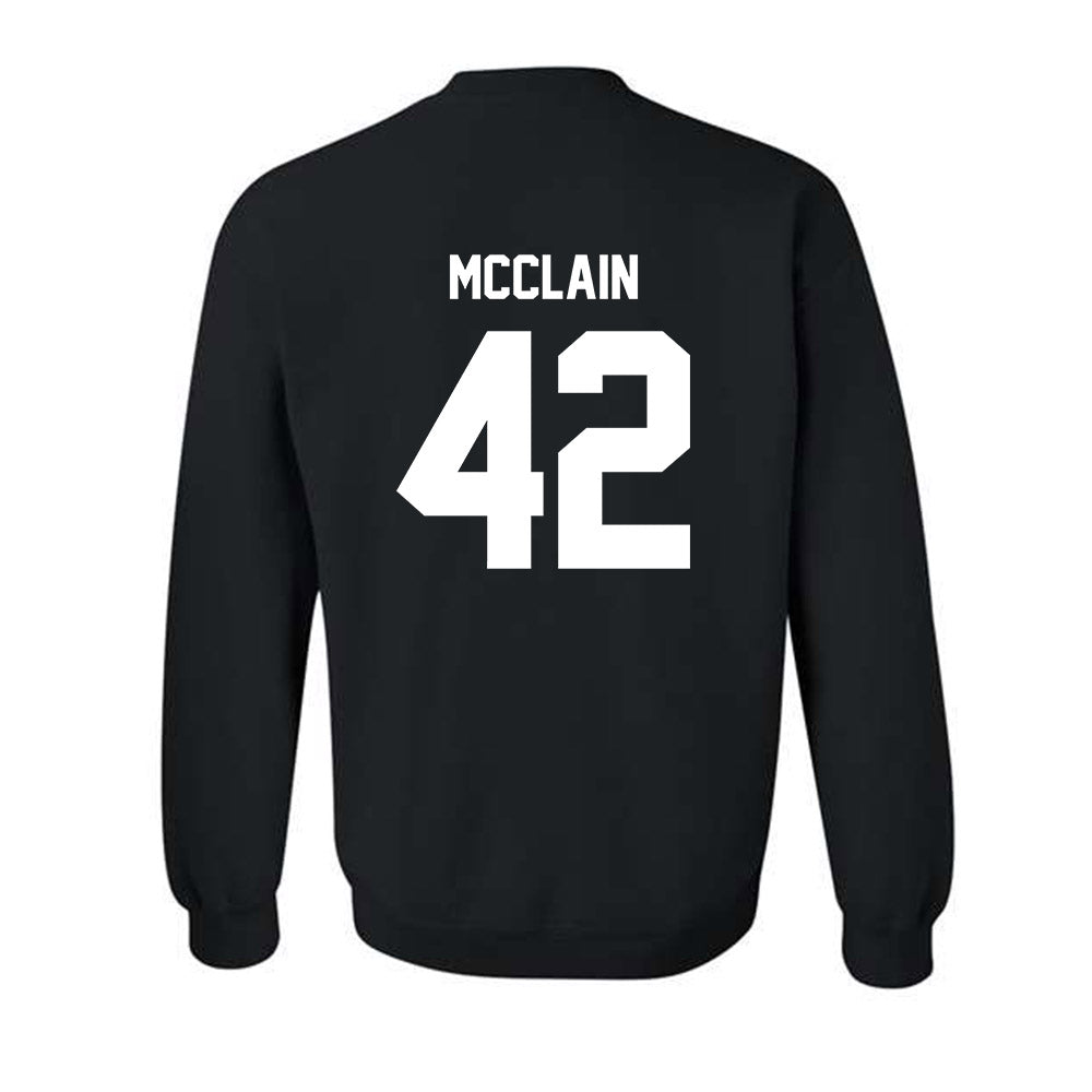 Southern Miss - NCAA Football : Cannon McClain - Classic Shersey Crewneck Sweatshirt-1