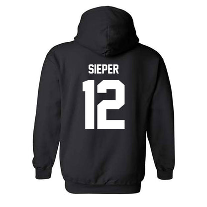 Southern Miss - NCAA Women's Basketball : Morgan Sieper - Classic Shersey Hooded Sweatshirt-1