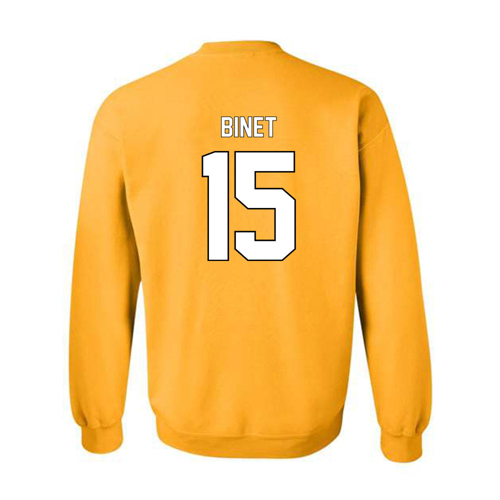 Southern Miss - NCAA Men's Basketball : Djahi Binet - Classic Shersey Crewneck Sweatshirt-1