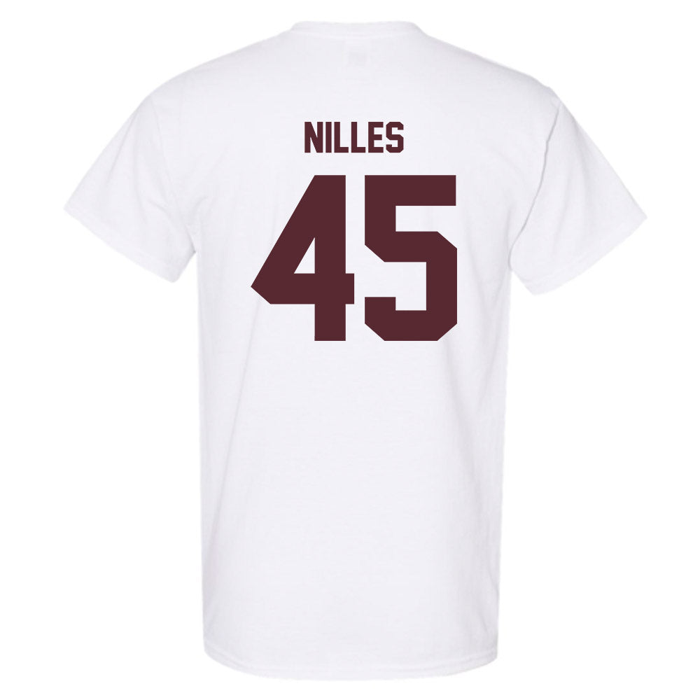Texas State - NCAA Football : Cole Nilles - T-Shirt-1