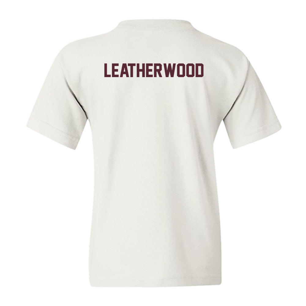 Texas State - NCAA Men's Track & Field : Chase Leatherwood - Youth T-Shirt-1