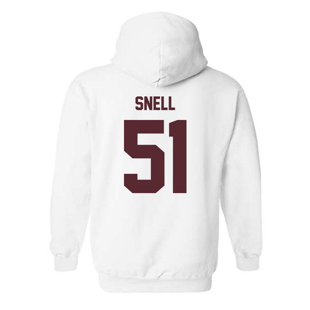 Texas State - NCAA Football : Darian Snell - Hooded Sweatshirt-1