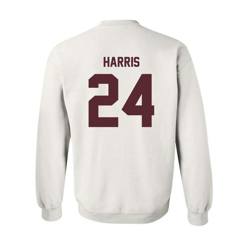 Texas State - NCAA Football : Juntavious Harris - Crewneck Sweatshirt-1