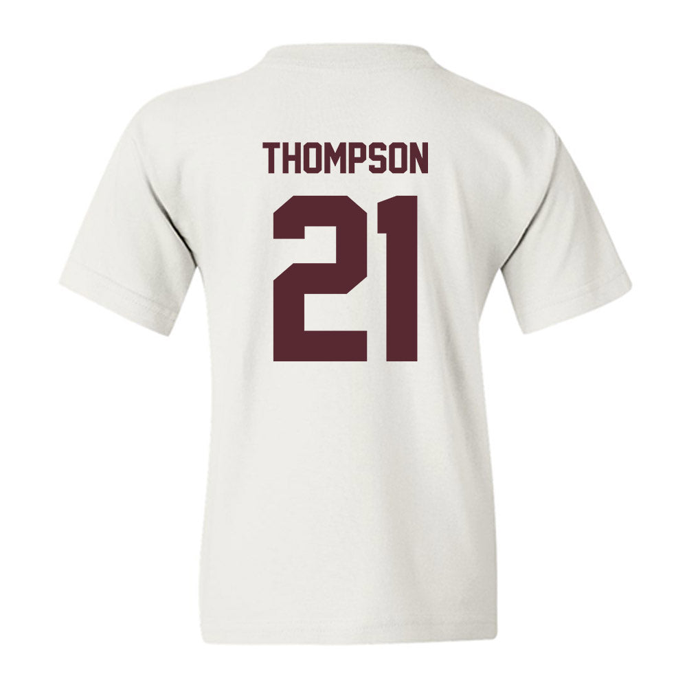 Texas State - NCAA Men's Basketball : Deke Thompson - Youth T-Shirt-1