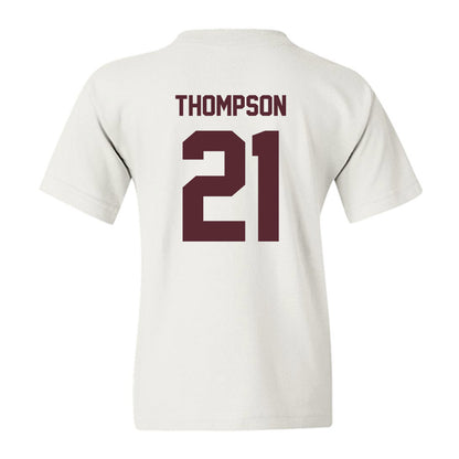 Texas State - NCAA Men's Basketball : Deke Thompson - Youth T-Shirt-1