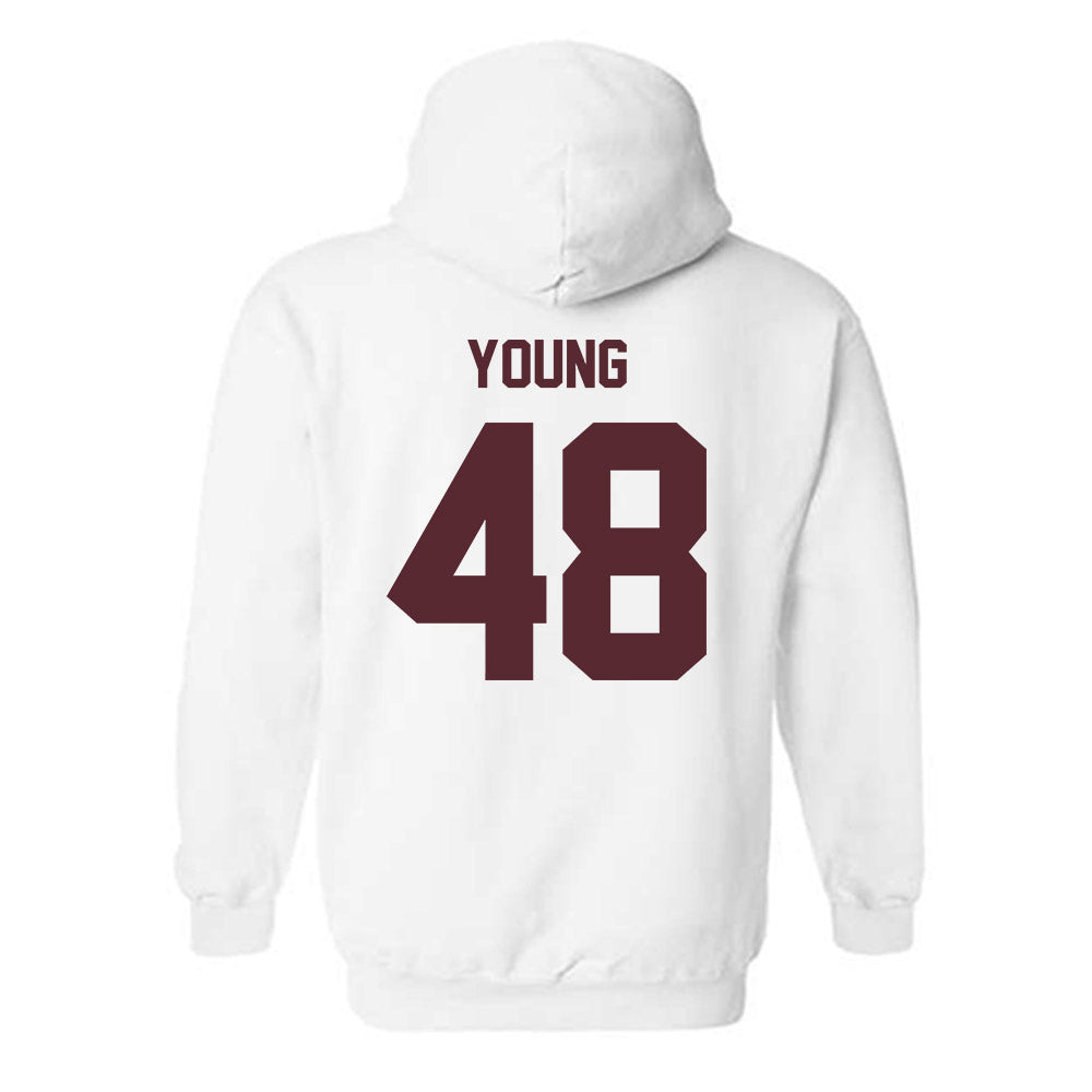 Texas State - NCAA Football : Braylon Young - Hooded Sweatshirt-1