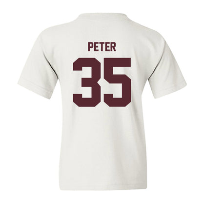 Texas State - NCAA Football : Emmanuel Peter - Youth T-Shirt-1