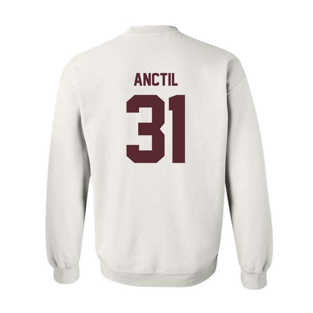 Texas State - NCAA Baseball : Justin Anctil - Crewneck Sweatshirt-1
