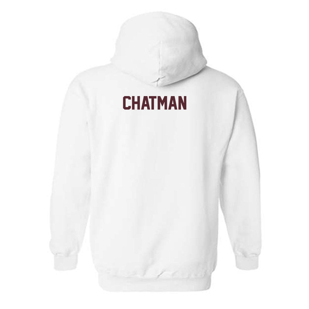 Texas State - NCAA Men's Track & Field : Senai Chatman - Hooded Sweatshirt-1