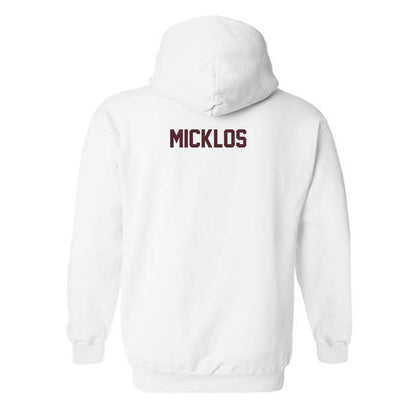 Texas State - NCAA Women's Track & Field : Addie Micklos - Hooded Sweatshirt-1
