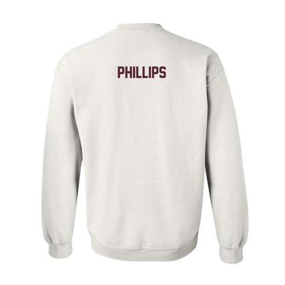 Texas State - NCAA Women's Track & Field : Mya Phillips - Crewneck Sweatshirt-1