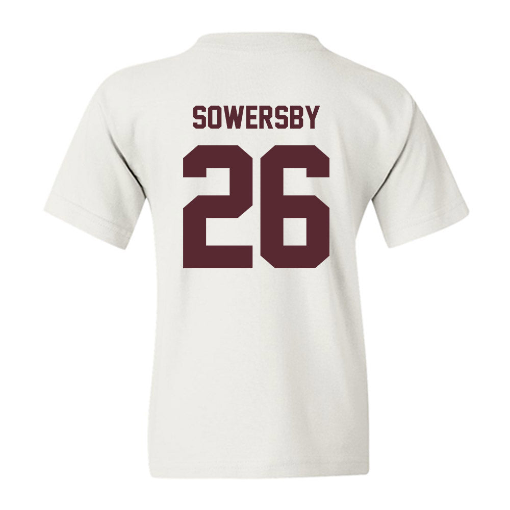 Texas State - NCAA Football : Bradley Sowersby - Youth T-Shirt-1