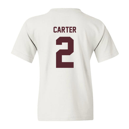 Texas State - NCAA Women's Basketball : Aliyah Carter - Youth T-Shirt-1