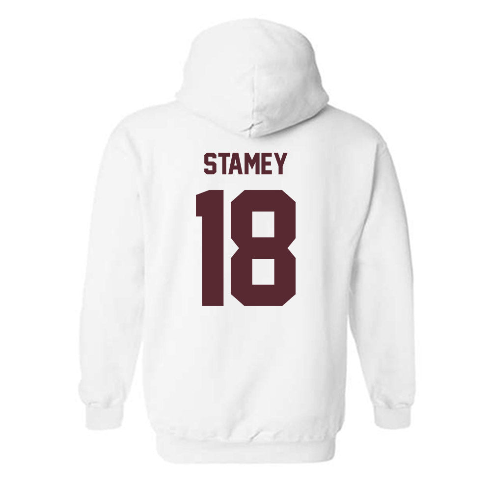 Texas State - NCAA Football : Ty Stamey - Hooded Sweatshirt-1