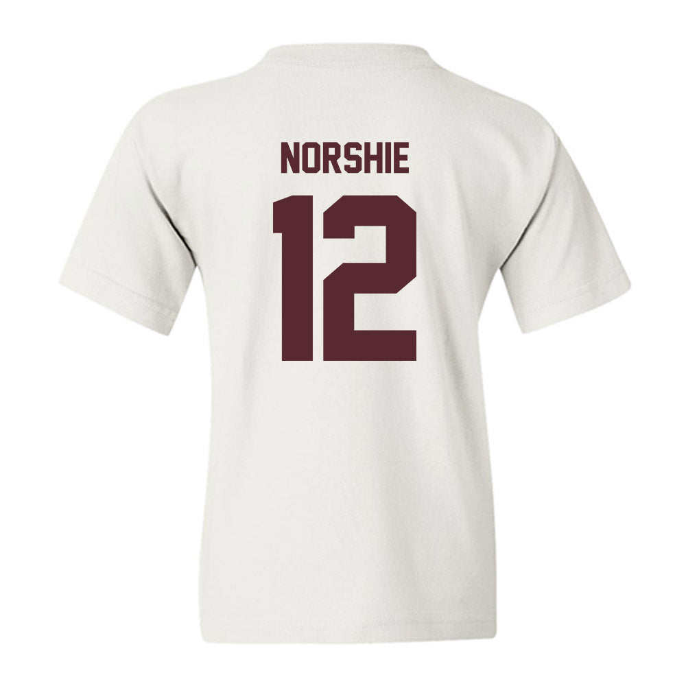 Texas State - NCAA Women's Soccer : Nina Norshie - Youth T-Shirt-1