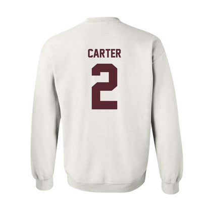 Texas State - NCAA Women's Basketball : Aliyah Carter - Crewneck Sweatshirt-1