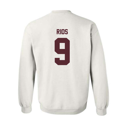 Texas State - NCAA Football : Jaden Rios - Crewneck Sweatshirt-1