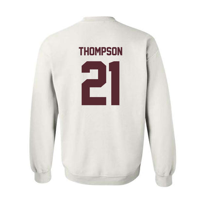 Texas State - NCAA Men's Basketball : Deke Thompson - Crewneck Sweatshirt-1