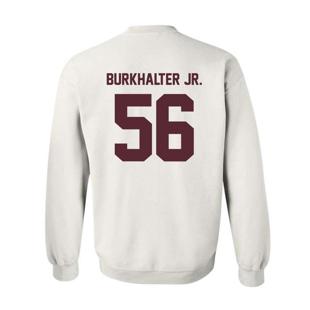 Texas State - NCAA Football : Trenton Burkhalter Jr. - Crewneck Sweatshirt-1