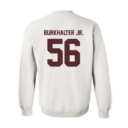 Texas State - NCAA Football : Trenton Burkhalter Jr. - Crewneck Sweatshirt-1