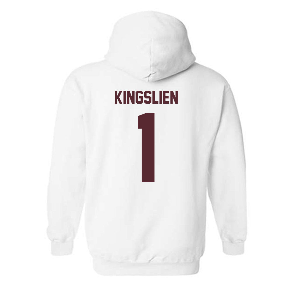Texas State - NCAA Softball : Maddie Kingslien - Hooded Sweatshirt-1