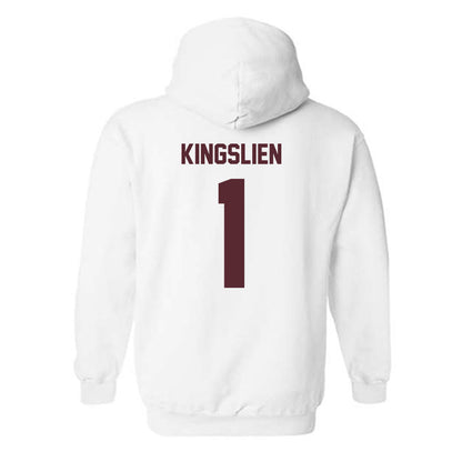 Texas State - NCAA Softball : Maddie Kingslien - Hooded Sweatshirt-1