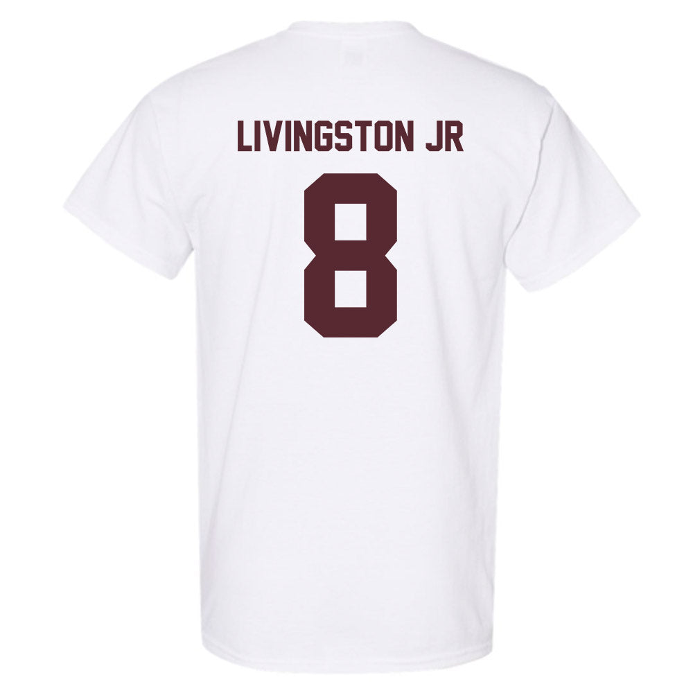Texas State - NCAA Men's Basketball : Randy Livingston Jr - T-Shirt-1