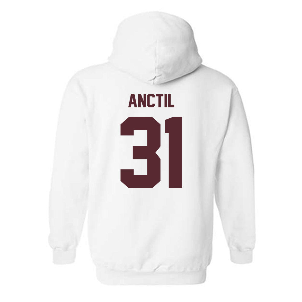 Texas State - NCAA Baseball : Justin Anctil - Hooded Sweatshirt-1