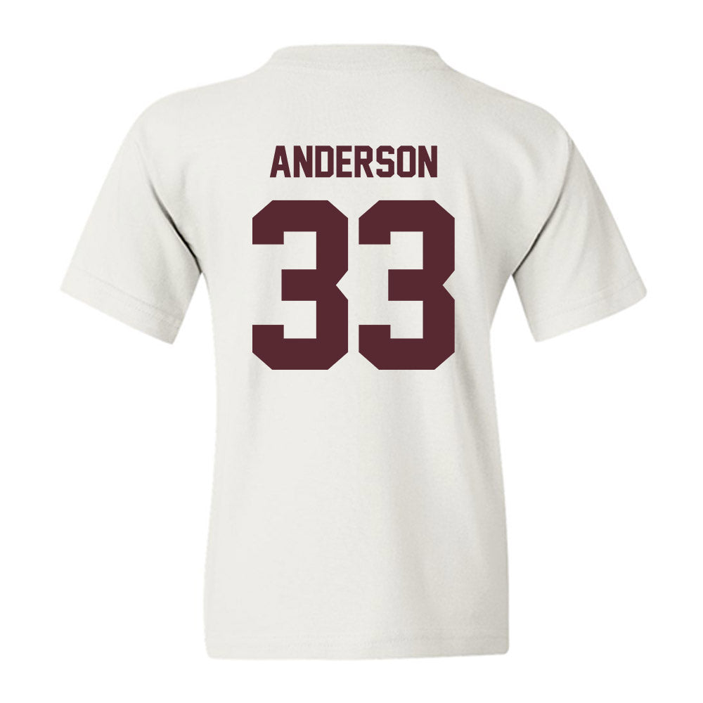 Texas State - NCAA Women's Basketball : Kyra Anderson - Youth T-Shirt-1