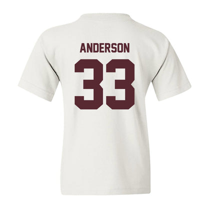 Texas State - NCAA Women's Basketball : Kyra Anderson - Youth T-Shirt-1