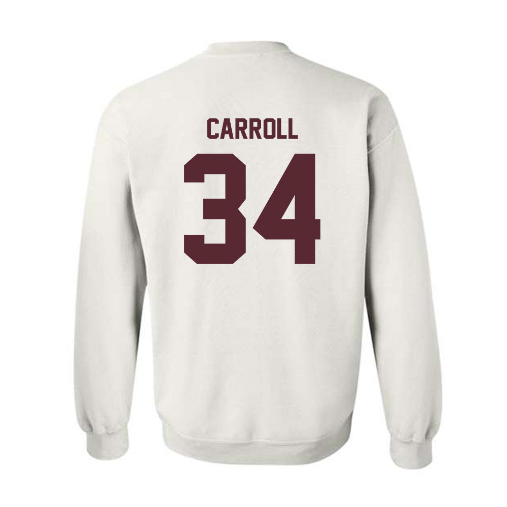 Texas State - NCAA Baseball : Coll Carroll - Crewneck Sweatshirt-1