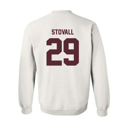 Texas State - NCAA Baseball : Kortland Stovall - Crewneck Sweatshirt-1