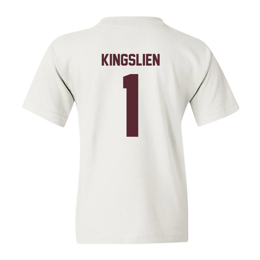 Texas State - NCAA Softball : Maddie Kingslien - Youth T-Shirt-1
