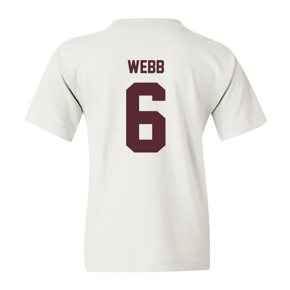 Texas State - NCAA Football : Easton Webb - Youth T-Shirt-1