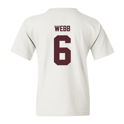 Texas State - NCAA Football : Easton Webb - Youth T-Shirt-1