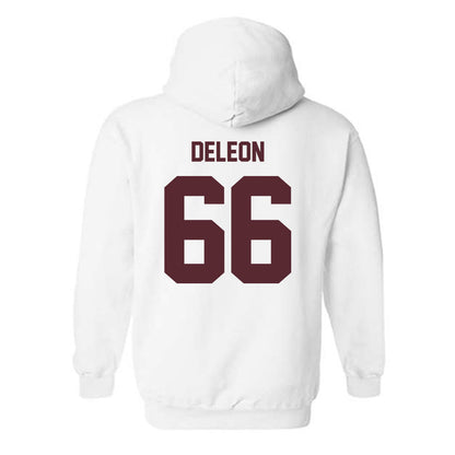 Texas State - NCAA Football : Justin Deleon - Hooded Sweatshirt-1