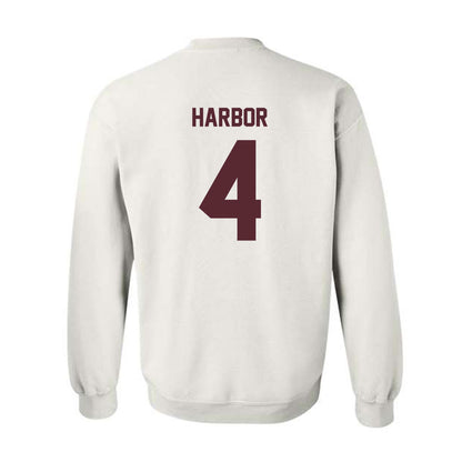 Texas State - NCAA Women's Basketball : Myla Harbor - Crewneck Sweatshirt-1