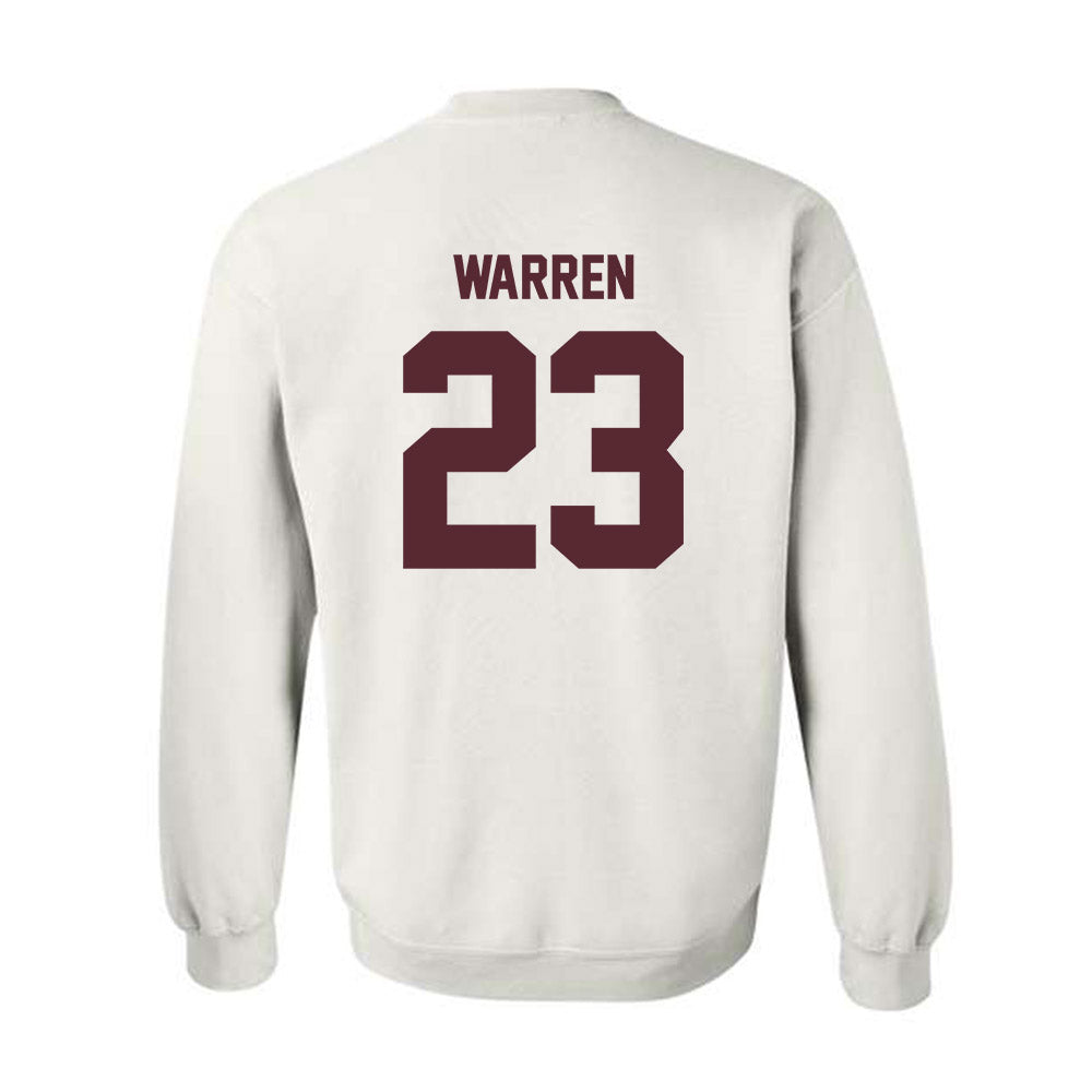 Texas State - NCAA Football : Willie Warren - Crewneck Sweatshirt-1